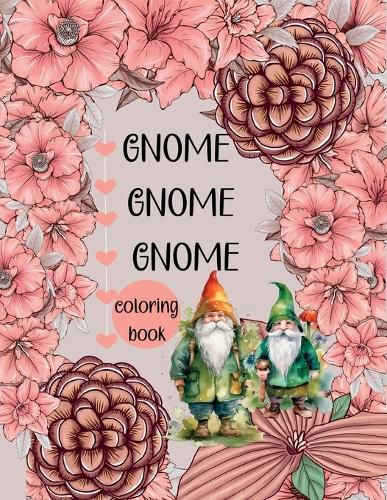 Cover image for Gnome Gnome Gnome-Coloring Book