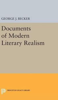 Cover image for Documents of Modern Literary Realism