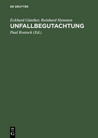 Cover image for Unfallbegutachtung