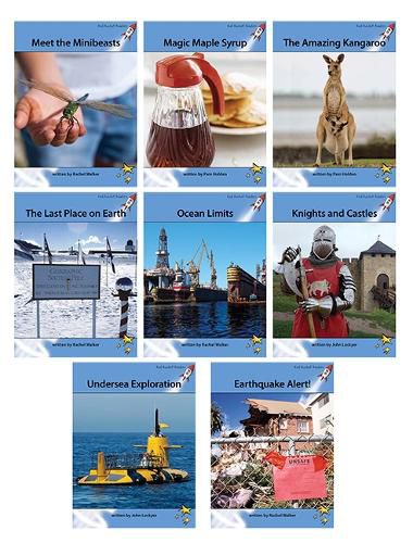 Cover image for Red Rocket Readers: Advanced Fluency 4 Non-Fiction Set A Pack (Reading Level 29-30/F&P Level T-U)