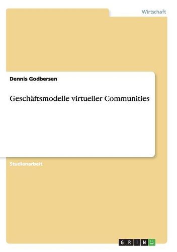 Cover image for Geschaftsmodelle Virtueller Communities