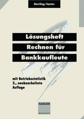 Loesungsheft Rechnen Fur Bankkaufleute