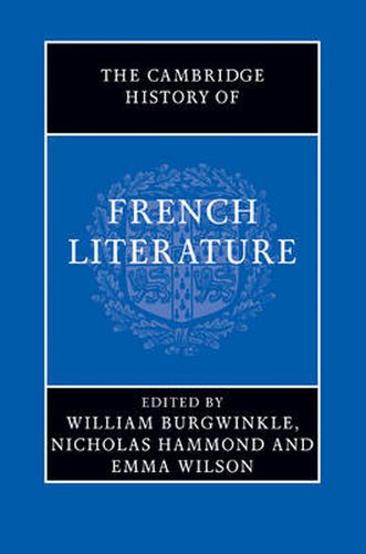 Cover image for The Cambridge History of French Literature