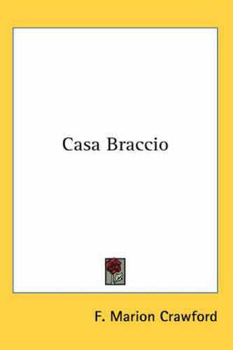 Cover image for Casa Braccio