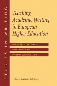 Cover image for Teaching Academic Writing in European Higher Education