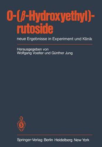Cover image for O-( -Hydroxyethyl)-rutoside: neue Ergebnisse in Experiment und Klinik