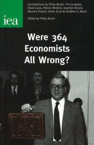 Cover image for Were 364 Economists All Wrong?