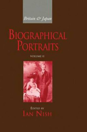 Cover image for Britain & Japan: Biographical Portraits: Biographical Portraits