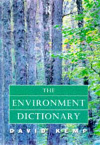 Cover image for The Environment Dictionary