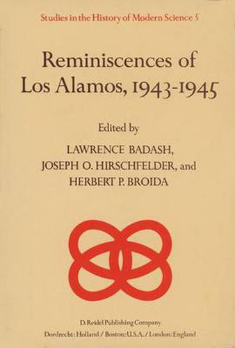 Cover image for Reminiscences of Los Alamos 1943-1945