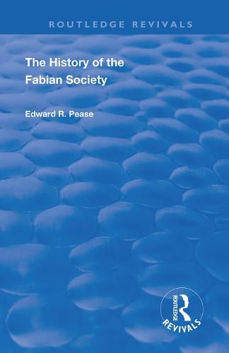 Cover image for The History of the Fabian Society