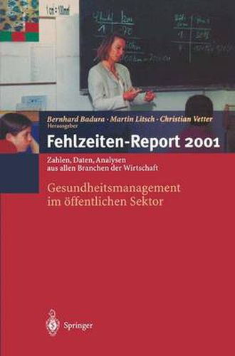 Cover image for Fehlzeiten-Report 2001