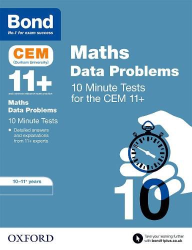 Bond 11+: CEM Maths Data 10 Minute Tests: 10-11 Years