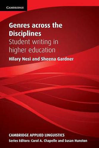 Cover image for Genres across the Disciplines: Student Writing in Higher Education