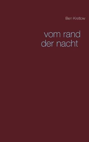 Cover image for vom rand der nacht