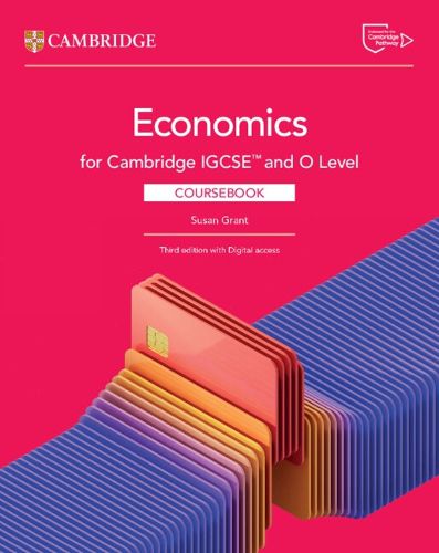 Cover image for Cambridge IGCSE (TM) and O Level Economics Coursebook with Digital Access (2 Years)