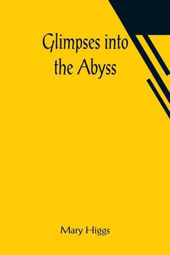 Cover image for Glimpses into the Abyss