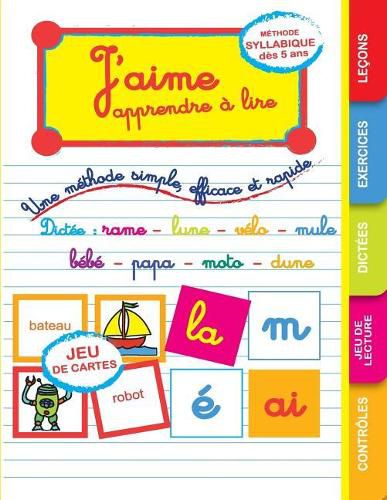 Cover image for J'Aime Apprendre   Lire