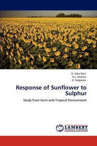 Cover image for Response of Sunflower to Sulphur