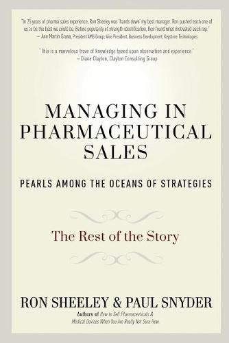 Cover image for Managing in Pharmaceutical Sales: Pearls Among the Oceans of Strategies