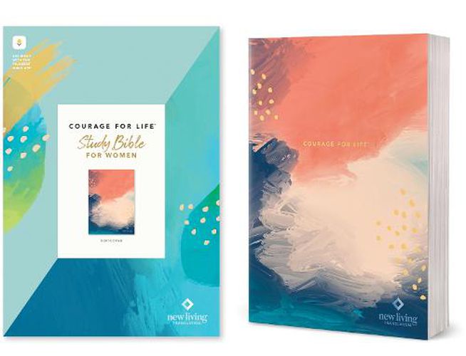 Cover image for NLT Courage for Life Study Bible for Women (Softcover, Filament Enabled)