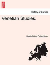 Cover image for Venetian Studies.