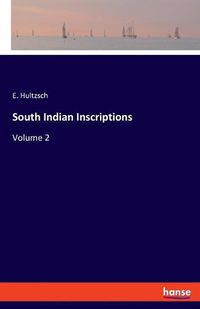 Cover image for South Indian Inscriptions