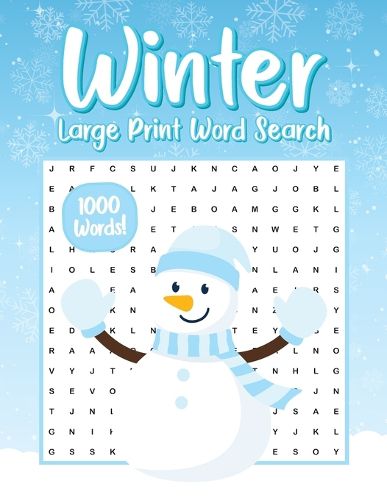 Winter Word Search for Adults