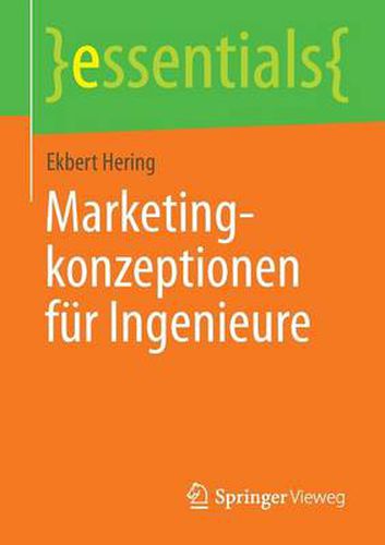 Cover image for Marketingkonzeptionen fur Ingenieure