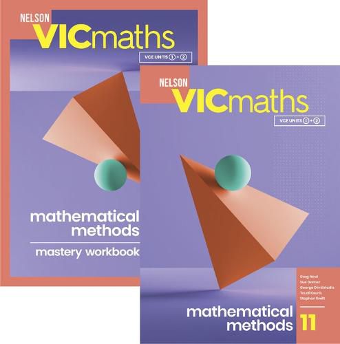 Nelson VicMaths 11 METHODS SB WB Value Pack with Nelson MindTap 15 Months