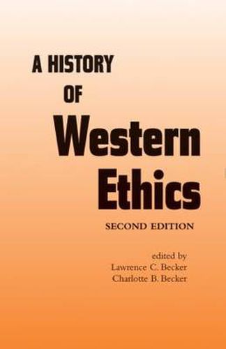 Cover image for A History of Western Ethics