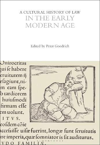 Cover image for A Cultural History of Law in the Early Modern Age