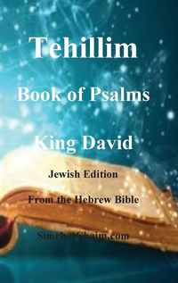 Cover image for Tehillim - Book of Psalms - Hebrew Bible