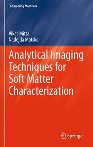 Cover image for Analytical Imaging Techniques for Soft Matter Characterization