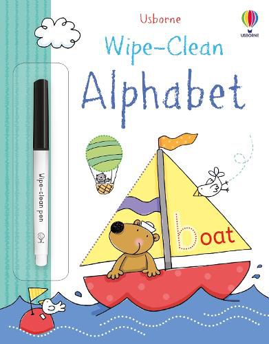 Cover image for Wipe-Clean Alphabet