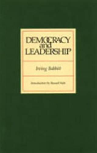 Cover image for Democracy & Leadership