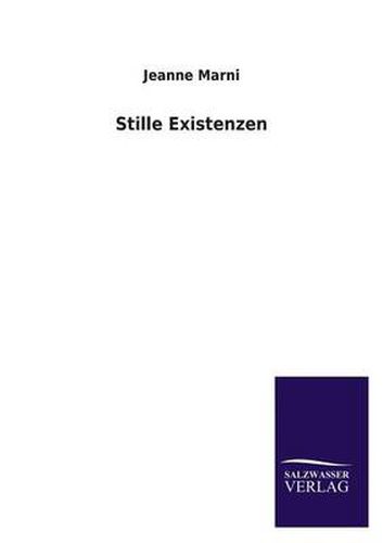 Cover image for Stille Existenzen