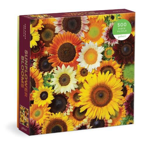 Cover image for Sunflower Blooms 500 Piece Puzzle