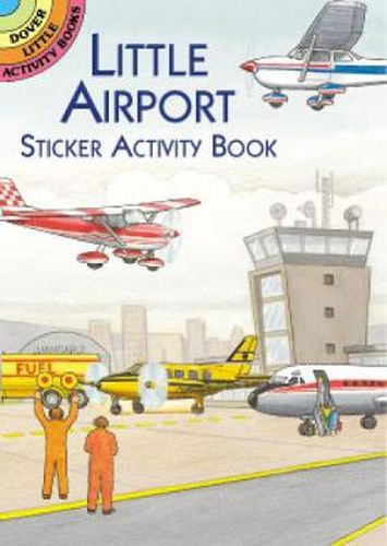 Cover image for Little Airport Sticker Activity Book