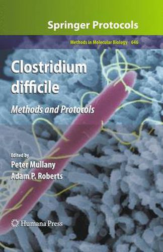 Cover image for Clostridium difficile: Methods and Protocols