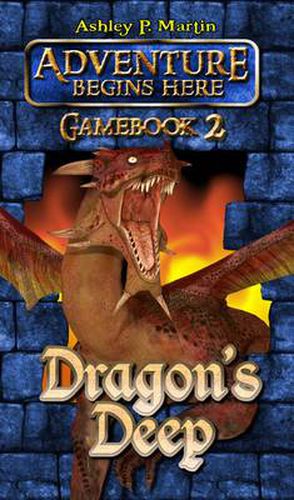 Cover image for Dragon's Deep: Gamebook 2