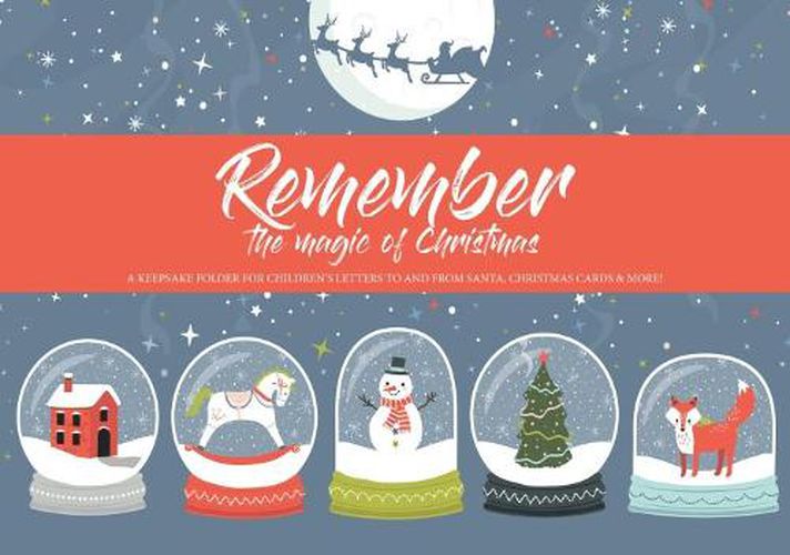 Remember The Magic Of Christmas: Concertina style keepsake & letters holder