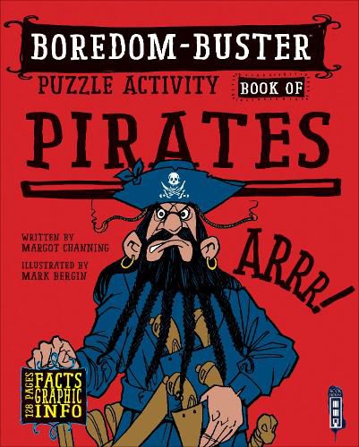 Boredom Buster Puzzle Activity Book of Pirates