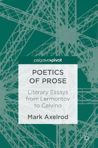 Cover image for Poetics of Prose: Literary Essays from Lermontov to Calvino