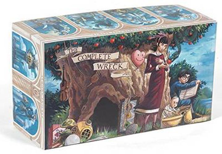 Cover image for The Complete Wreck: The Complete Series of Unfortunate Events box set