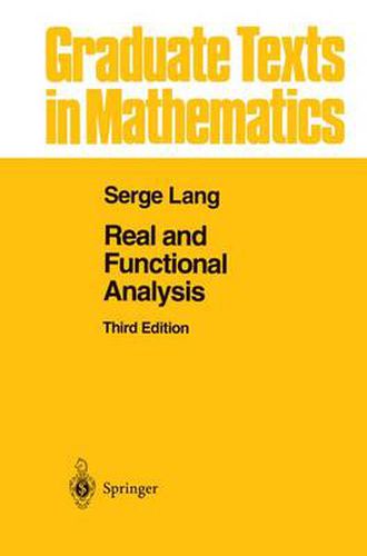 Cover image for Real and Functional Analysis