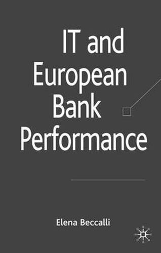 Cover image for IT and European Bank Performance