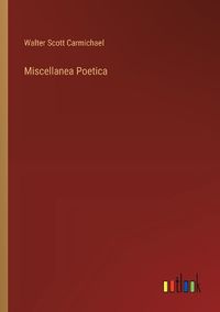 Cover image for Miscellanea Poetica