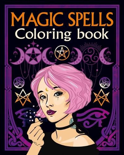 Magic Spells Coloring Book