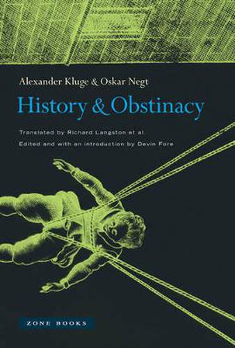 Cover image for History and Obstinacy